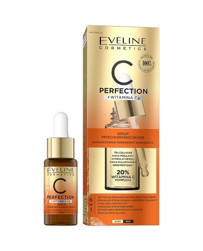 Eveline Cosmetics C-Perfection Serum przeciwzmarszczkowe z 20% witaminą C, 18 ml